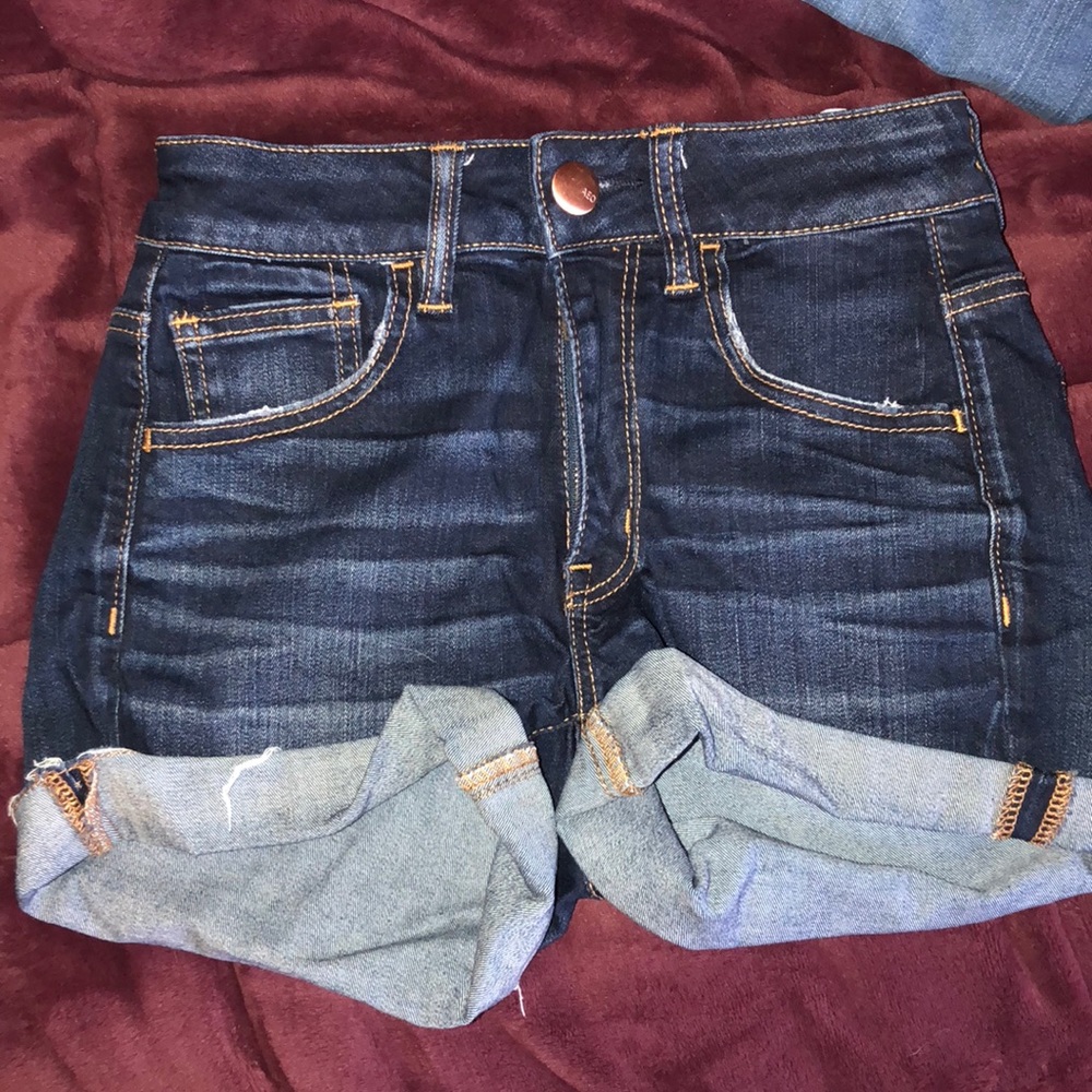 American eagle jean shorts